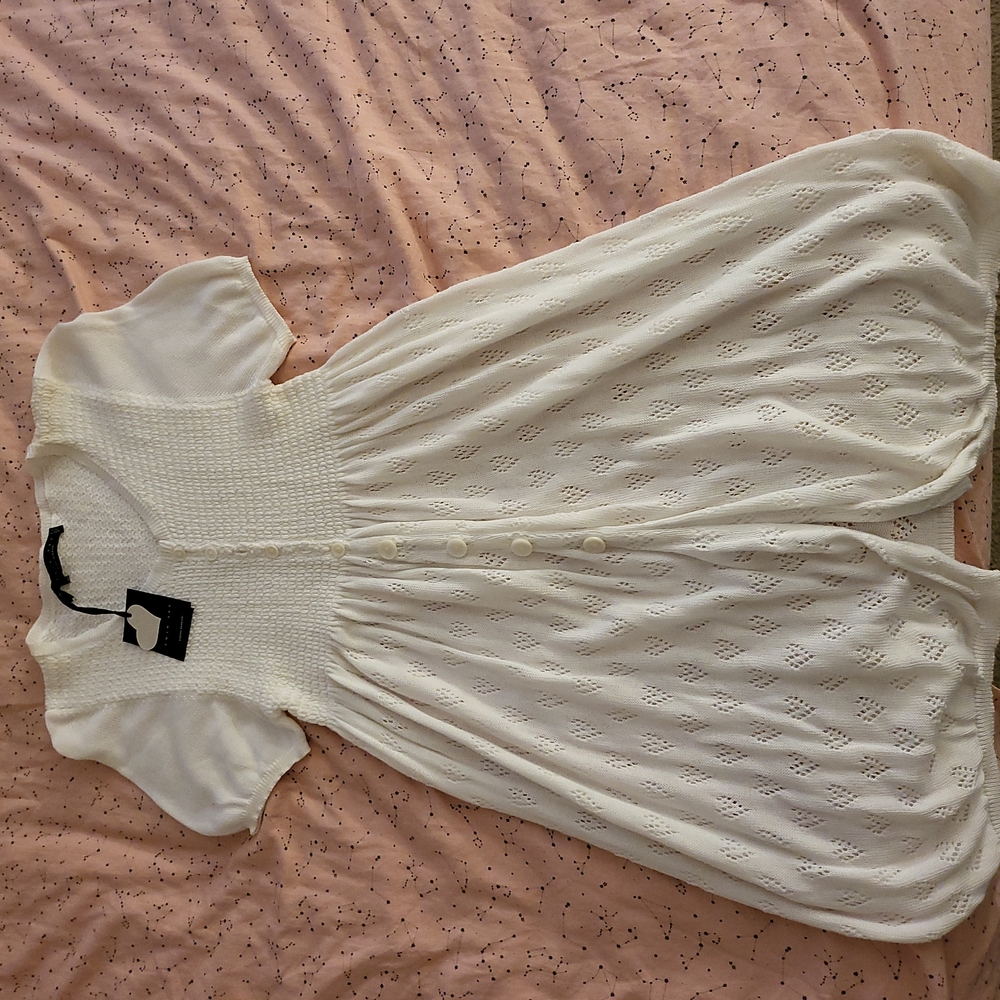 Twin set, size small, white